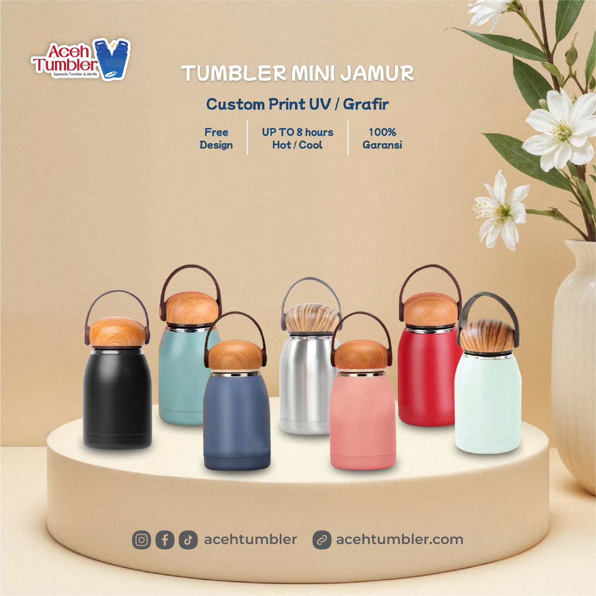 Tumbler Mini Jamur — 1